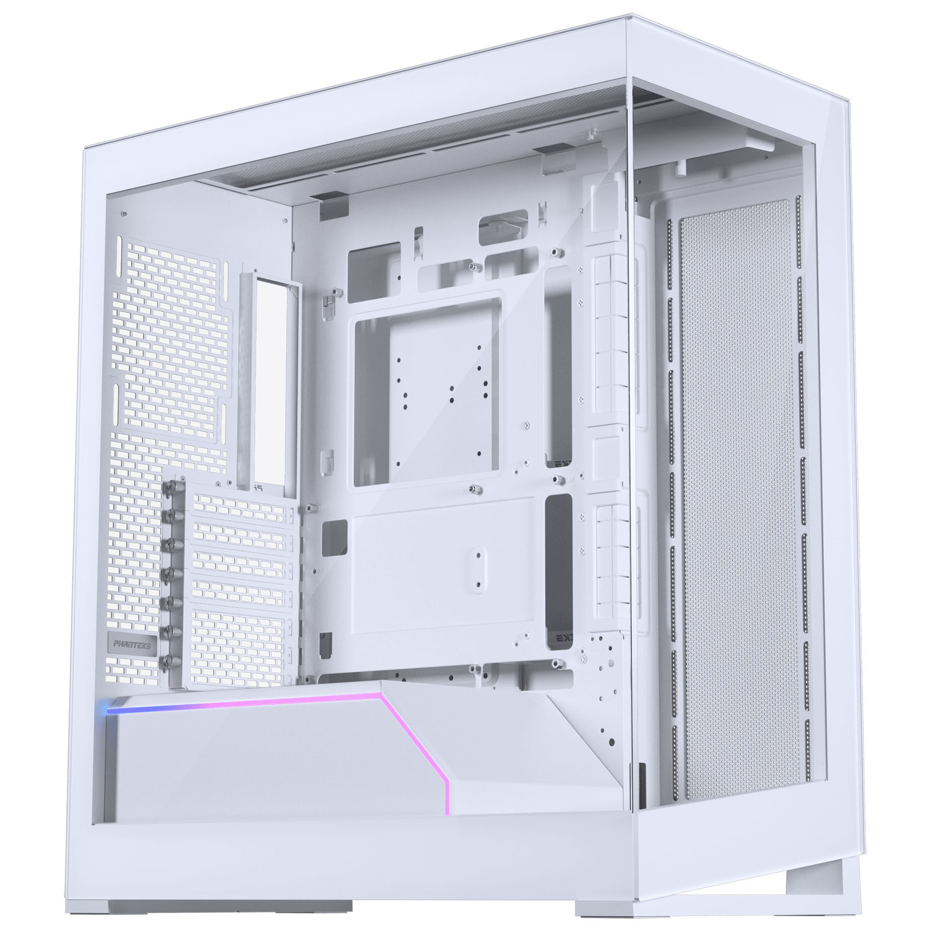 Phanteks NV5 MK2 Midi-Tower, E-ATX case, Tempered Glass, DRGB - white : image 1