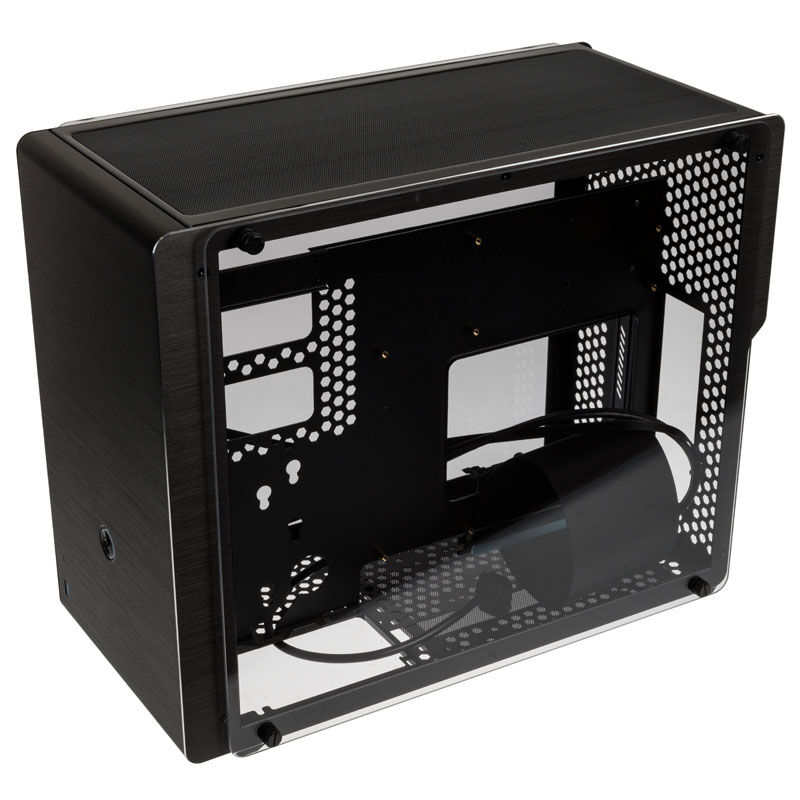Raijintek Ophion M Evo TGS Micro-ATX case, tempered glass - black : image 5