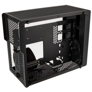 Raijintek Ophion M Evo TGS Micro-ATX case, tempered glass - black : image 9