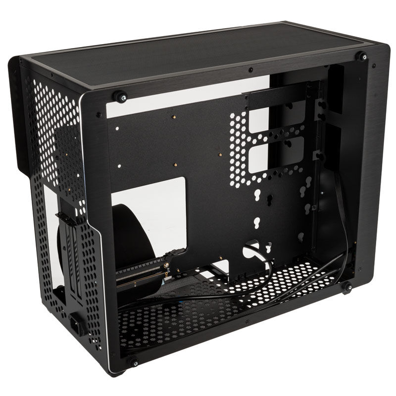 Raijintek Ophion M Evo TGS Micro-ATX case, tempered glass - black : image 9