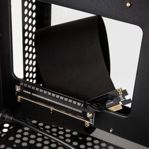 Raijintek Ophion M Evo TGS Micro-ATX case, tempered glass - black : image 8