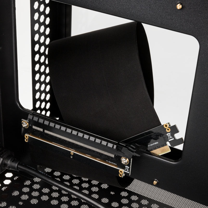 Raijintek Ophion M Evo TGS Micro-ATX case, tempered glass - black : image 8
