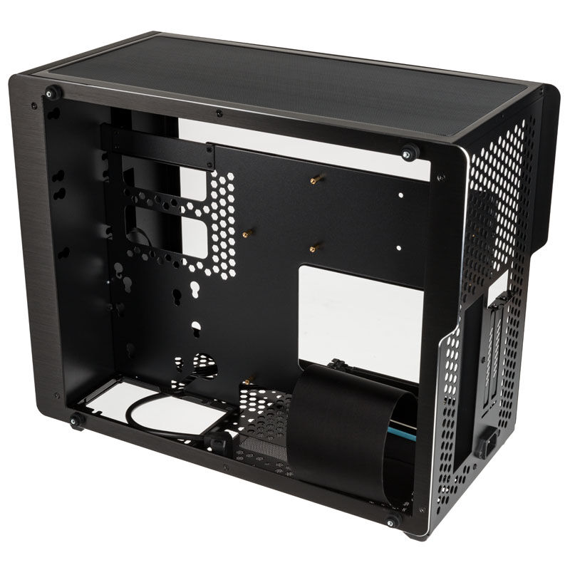 Raijintek Ophion M Evo TGS Micro-ATX case, tempered glass - black : image 7