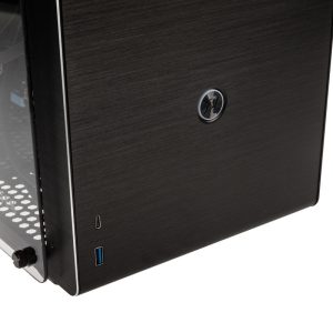 Raijintek Ophion M Evo TGS Micro-ATX case, tempered glass - black : image 4