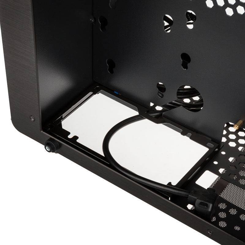 Raijintek Ophion M Evo TGS Micro-ATX case, tempered glass - black : image 10
