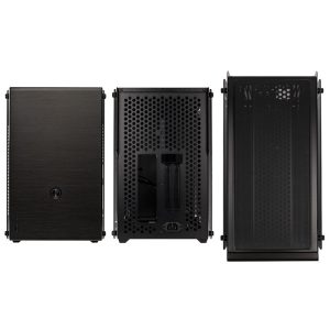 Raijintek Ophion M Evo TGS Micro-ATX case, tempered glass - black : image 3