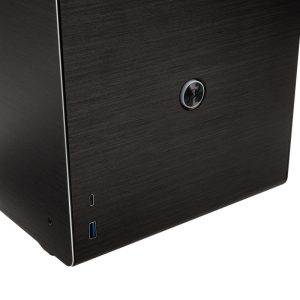 Raijintek Ophion M Evo AS Micro-ATX case - black