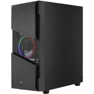Aerocool Menace Saturn FRGB Midi Tower, Tempered Glass - black : image 9