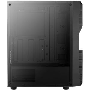Aerocool Menace Saturn FRGB Midi Tower, Tempered Glass - black : image 10