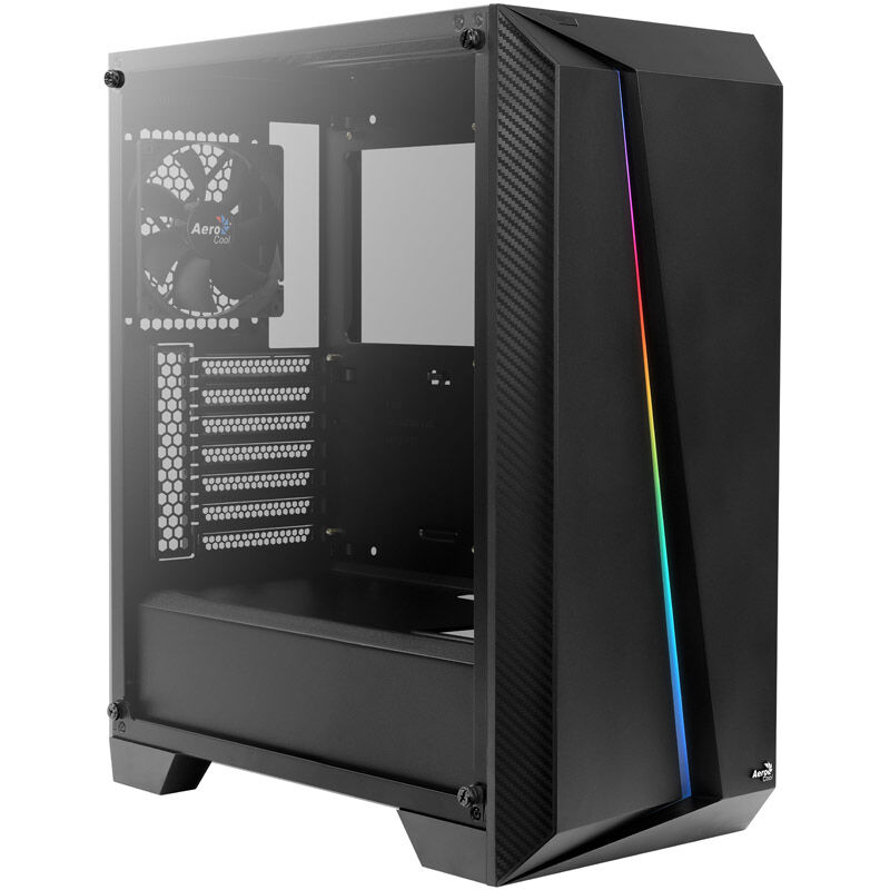 Aerocool Cylon Pro Tempered Glass Midi Tower - black