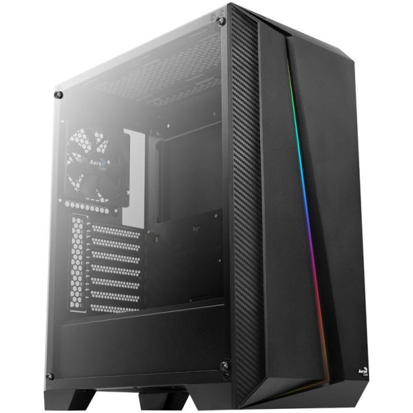 Aerocool Cylon Pro Tempered Glass Midi Tower – black