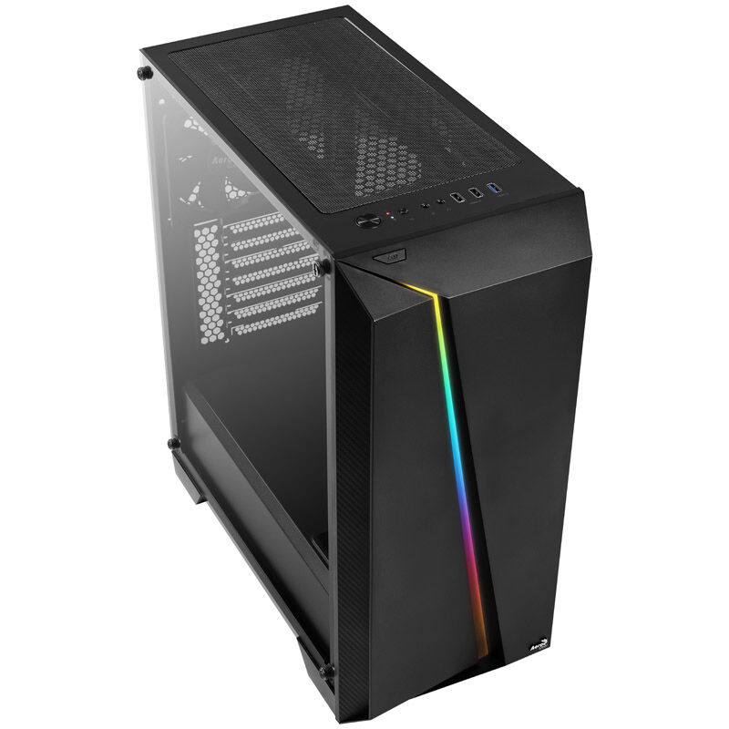 Aerocool Cylon Pro Tempered Glass Midi Tower - black
