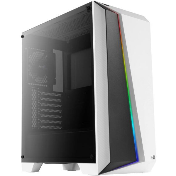 Aerocool Cylon Pro Tempered Glass Midi Tower – white