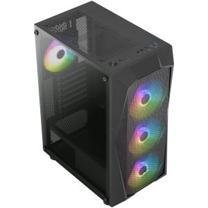 Aerocool Falcon V2 Mdi-Tower, acrylic glass - black