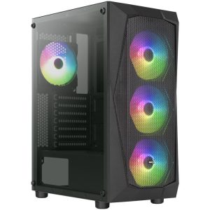 Aerocool Falcon V2 Mdi-Tower, acrylic glass - black