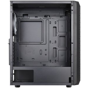 Aerocool Beam-G-BK-v2 Midi-Tower, Tempered Glass - black