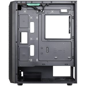 Aerocool Beam-G-BK-v2 Midi-Tower, Tempered Glass - black