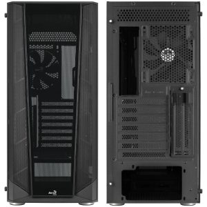 Aerocool Prism Midi Tower, tempered glass - black : image 5