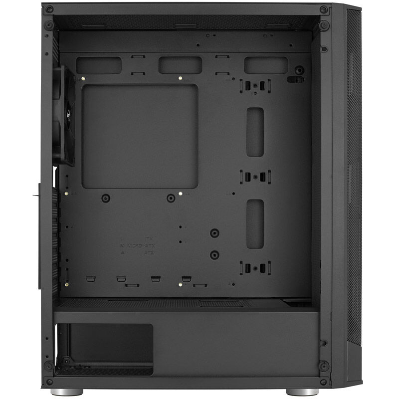 Aerocool Prism Midi Tower, tempered glass - black : image 6