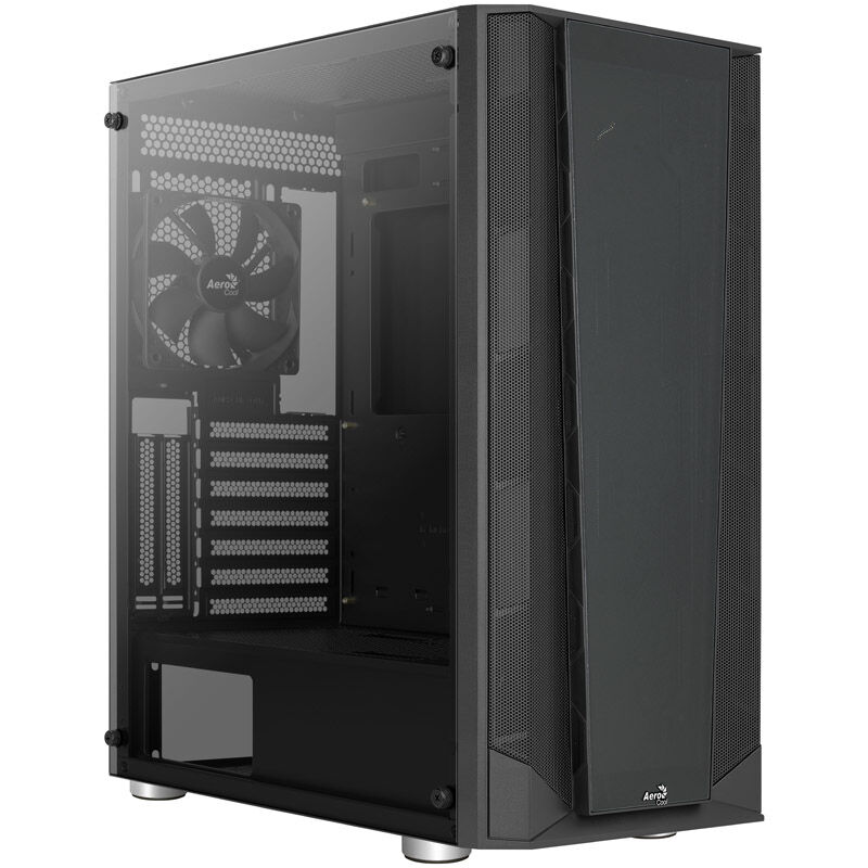 Aerocool Prism Midi Tower, tempered glass - black : image 8