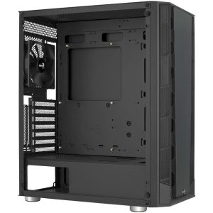 Aerocool Prism Midi Tower, tempered glass - black : image 4