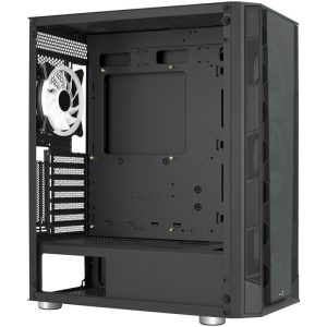 Aerocool Prism ARGB Midi-Tower, Tempered Glass - schwarz : image 4