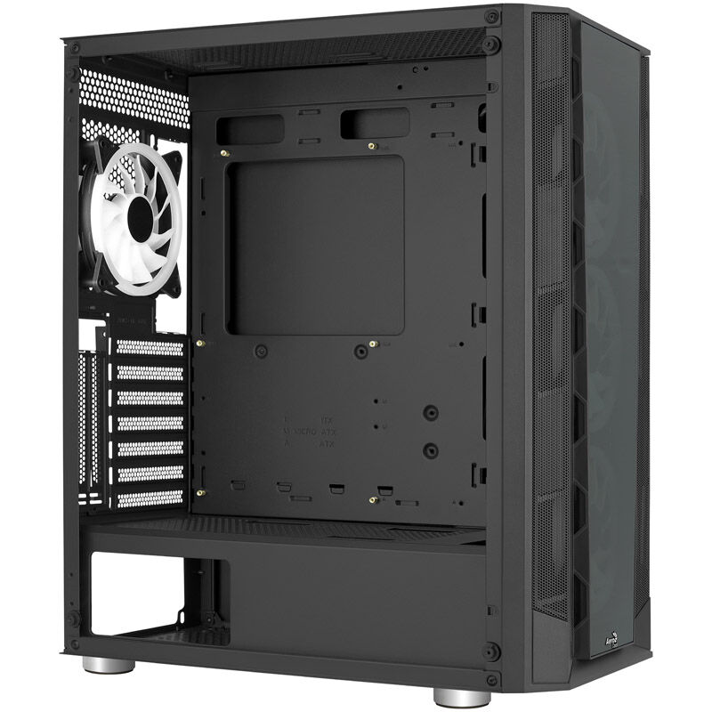 Aerocool Prism ARGB Midi-Tower, Tempered Glass - schwarz : image 4
