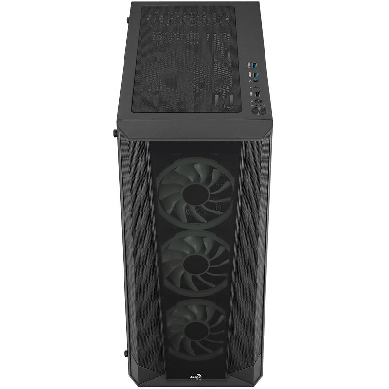 Aerocool Prism ARGB Midi-Tower, Tempered Glass - schwarz : image 3