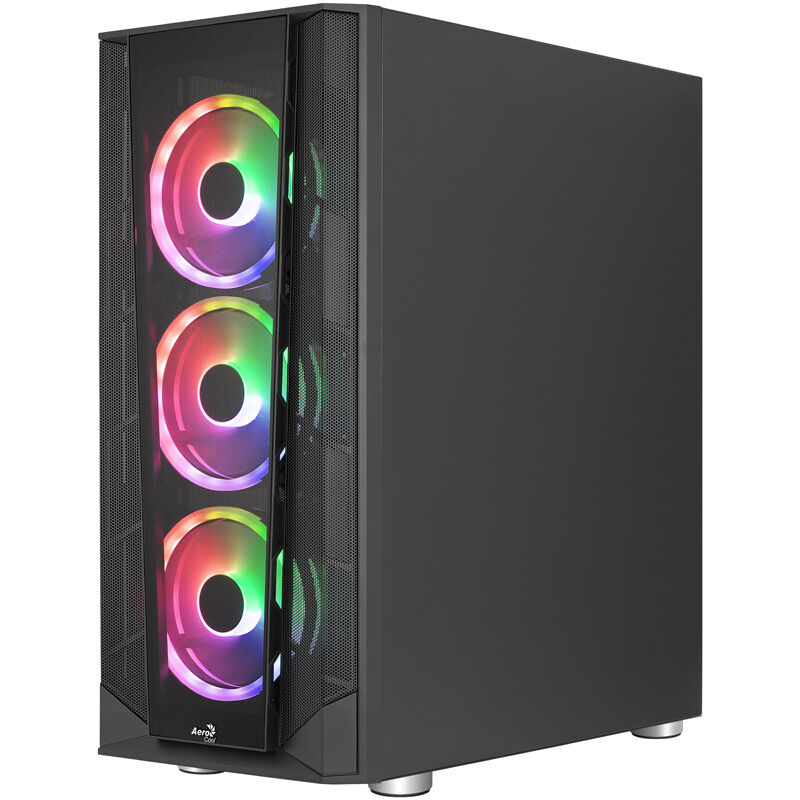 Aerocool Prism ARGB Midi-Tower, Tempered Glass - schwarz : image 9