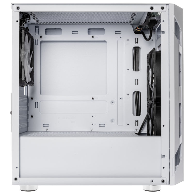 Silverstone Fara H1M Pro Micro-ATX Case, Tempered Glass - white