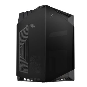 Silverstone SST-LD03B-AF Lucid Mini-ITX Case, Tempered Glass - Black