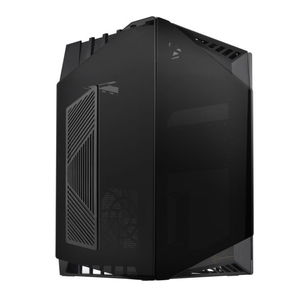 Silverstone SST-LD03B-AF Lucid Mini-ITX Case, Tempered Glass – Black