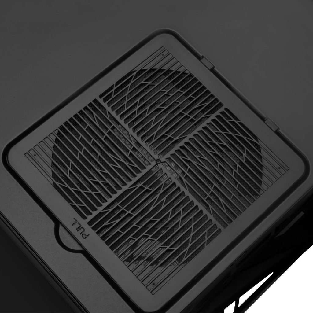 Silverstone SST-LD03B-AF Lucid Mini-ITX Case, Tempered Glass - Black