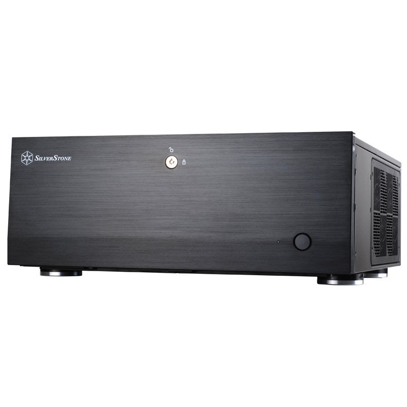 Silverstone SST-GD07B-C - Grandia Airflow Desktop, USB-C - black