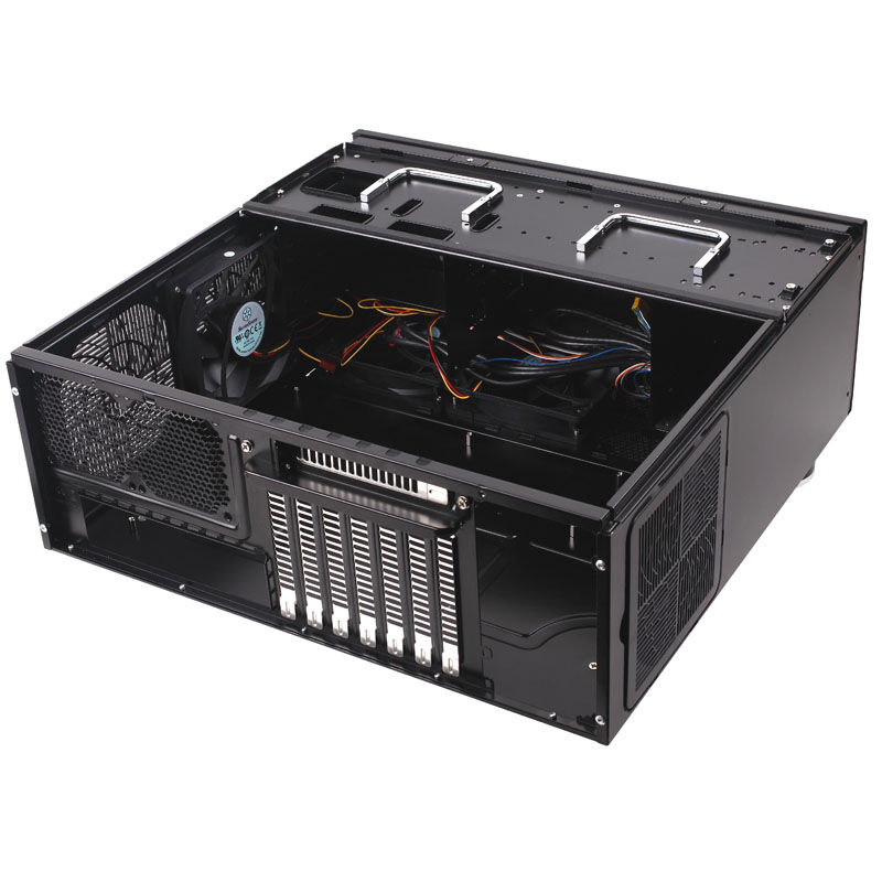 Silverstone SST-GD07B-C - Grandia Airflow Desktop, USB-C - black