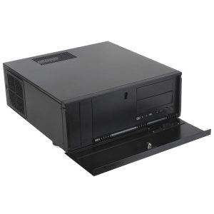 Silverstone SST-GD07B-C - Grandia Airflow Desktop, USB-C - black