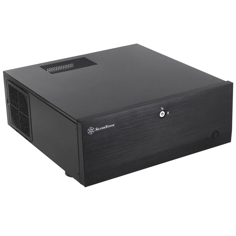 Silverstone SST-GD07B-C - Grandia Airflow Desktop, USB-C - black