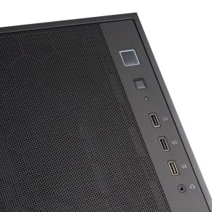 Silverstone Fara R1 V2 Midi Tower, tempered glass - black : image 5