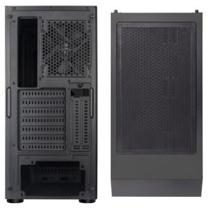 Silverstone Fara R1 V2 Midi Tower, tempered glass - black : image 2