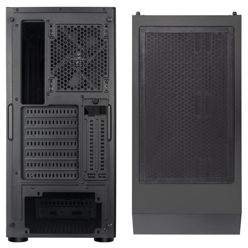 Silverstone Fara R1 V2 Midi Tower, tempered glass - black : image 2