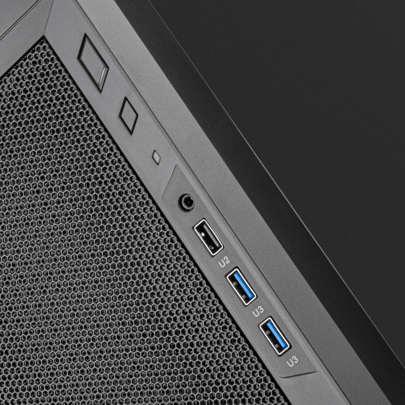 Silverstone Fara R311 Micro-ATX Case - Black