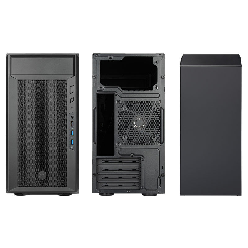 Silverstone Fara R311 Micro-ATX Case - Black