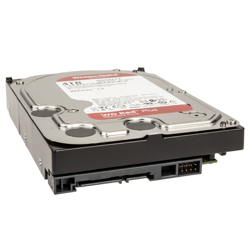 Western Digital Red Plus, SATA 6G, Intellipower, 3.5 inch - 4 TB