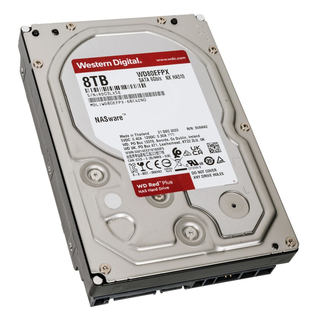 Western Digital Red Plus, SATA 6G, Intellipower - 3,5 Zoll, 8 TB : image 1