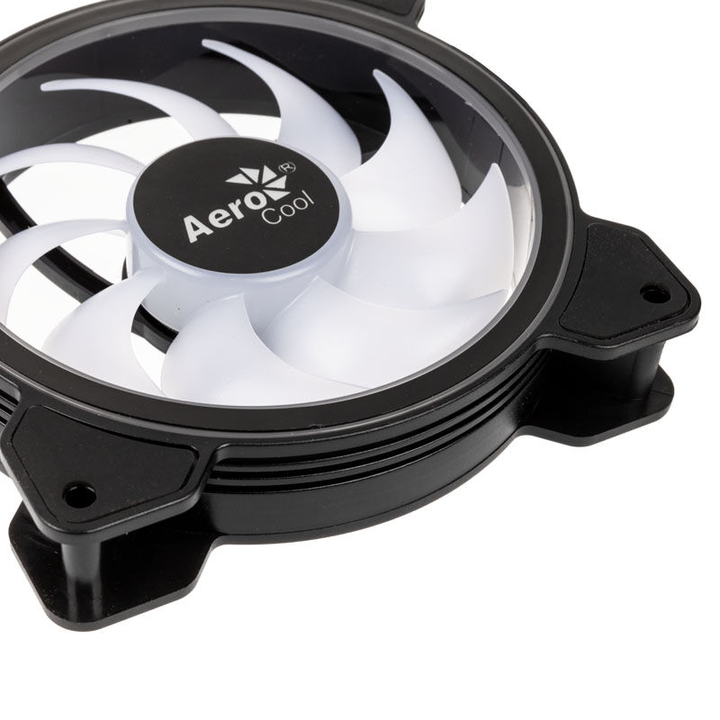 Aerocool Saturn 12F Pro ARGB LED fan, 3-pack including controller - 120mm