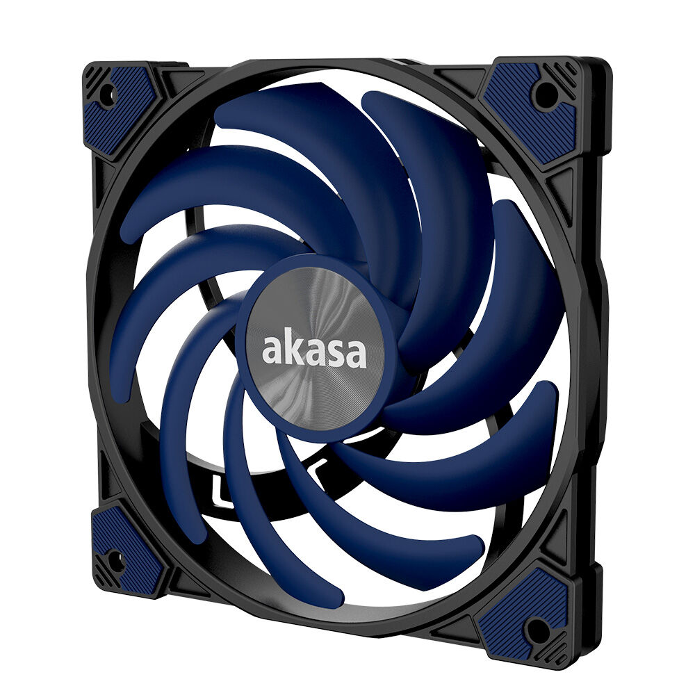 Akasa Alucia XS Slim 120mm Fan - Blue