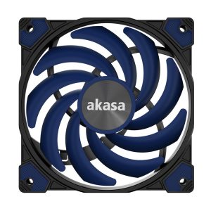 Akasa Alucia XS Slim 120mm Fan - Blue