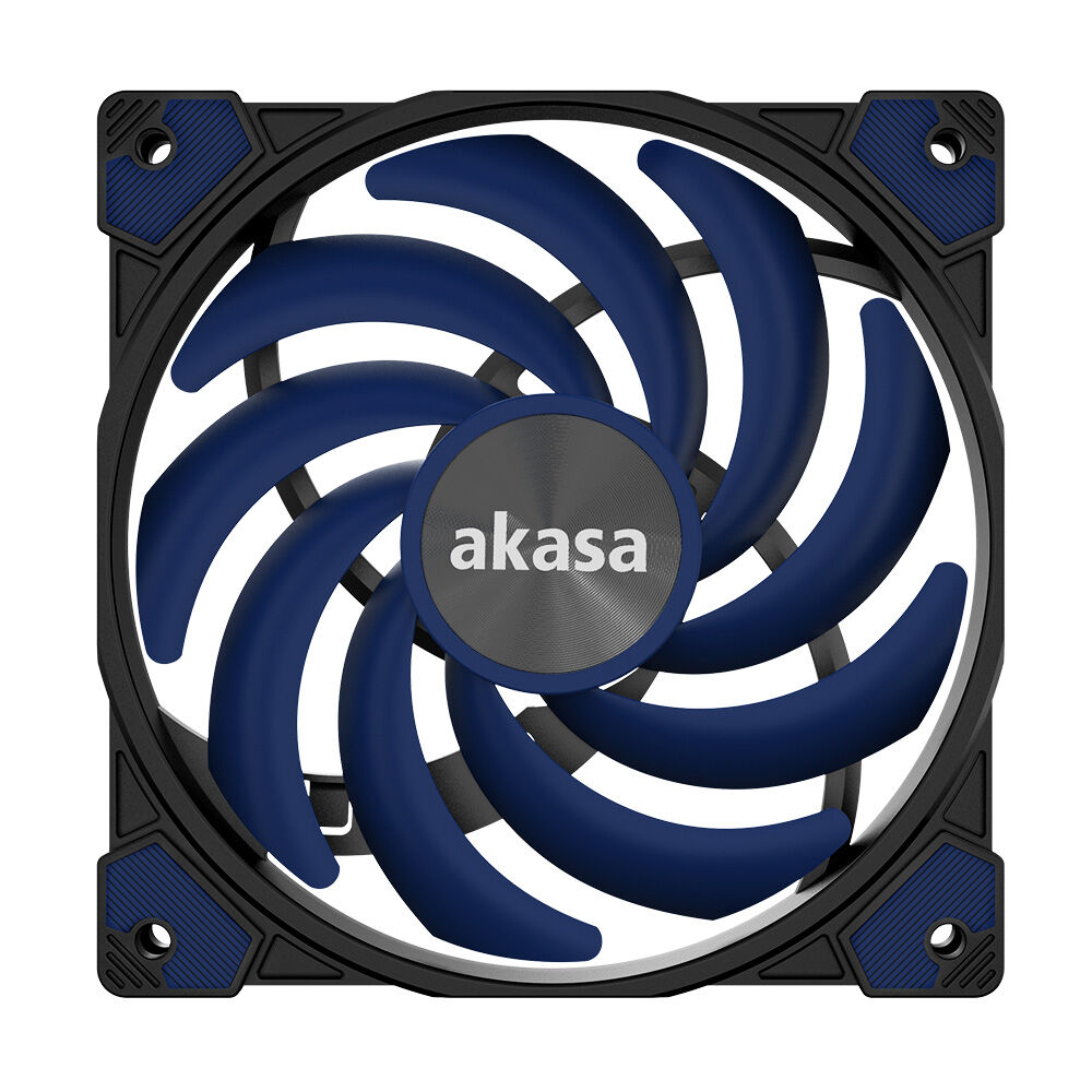 Akasa Alucia XS Slim 120mm Fan - Blue