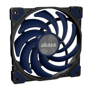 Akasa Alucia XS Slim 120mm Fan - Blue