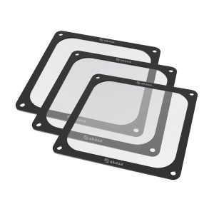 Akasa 140mm Magnetic Dust Filter - 3-Pack : image 2